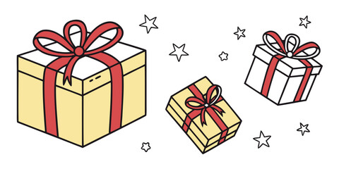 gift box vector illustration