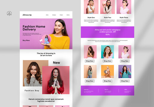 Fashion Newsletter Template