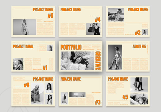 Creative Portfolio Landscape Template