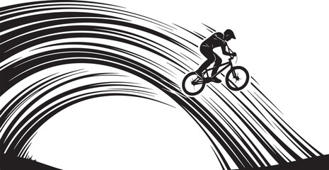 Obraz premium Elegant Black Silhouette Vector Set