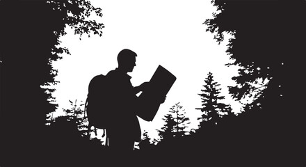 Elegant Black Silhouette Vector Set