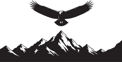 Minimal Black Silhouette Vector Art