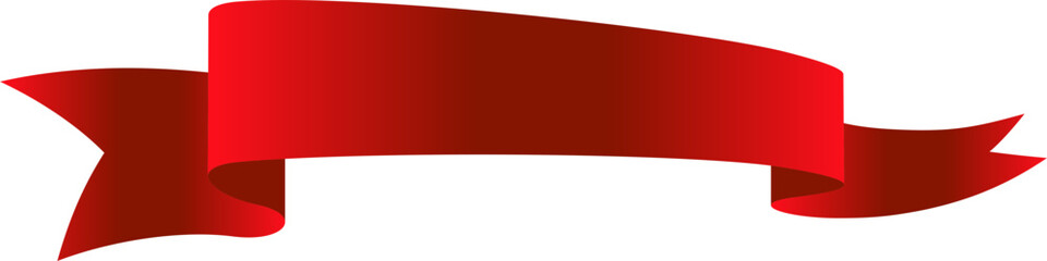 red ribbon banner