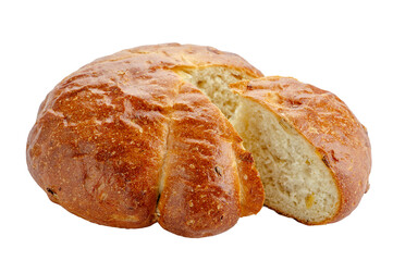 fresh homemade bread on the background