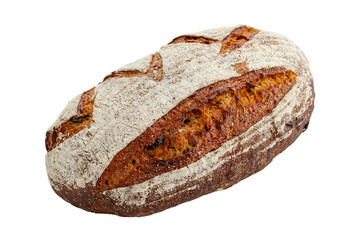 fresh homemade bread on the background