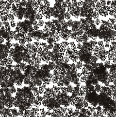 The noisy texture consists of masses of varying density.