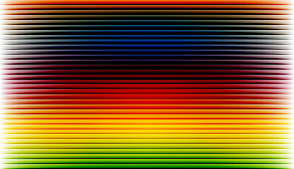 A bold multicolor horizontal gradient featuring deep blues, reds, oranges, yellows, and greens blended through smooth stripes, ideal for retro designs, digital artwork, posters