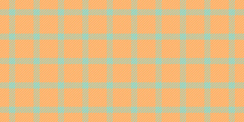 Warm plaid pattern in orange  turquoise. A classic, textured background. Suits designs needing a traditional or rustic touch. Textiles, apparel, decor use.