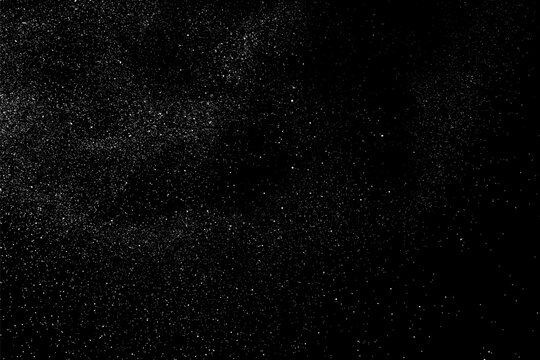 White grain texture black background noise overlay vector illustration