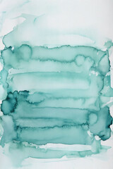 Transformative Teal Watercolor Wash Background, High-Resolution 2026 Artistic Texture for Digital Design, Abstract Art, Creative Projects and Modern Illustrations