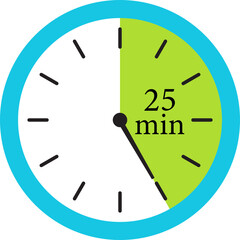 Minute Timer Icon. Countdown timer symbol. Stopwatch icons with different time. Stopwatch intervals signs. representing stopwatch, time tracking, scheduling, deadline, and duration measurement.