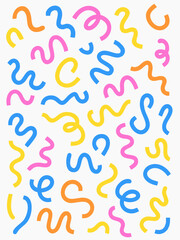 seamless pattern with colorful arrows