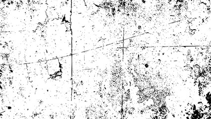 Abstract grunge texture background, black and white distressed overlay for graphic design and vintage effect vector