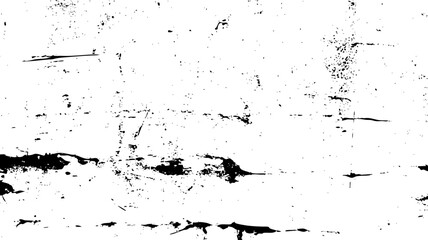 Abstract black and white grunge texture background with distressed overlay and rough surface effect vector