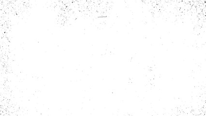 Abstract grunge texture overlay with subtle black speckles and distressed border effect on vector