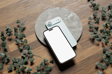 Realistic Smartphone Mockup for showcasing your design to clients