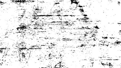 Abstract black and white grunge texture background with distressed overlay effect vector