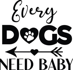 Dog SVG | Cute Puppy Paw Print | Cricut Cut File