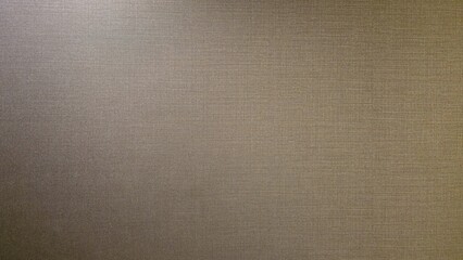 Luxurious fabric wall texture. Close-up of grey linen fabric horizontally mounted on a wall. Hotel walls decorated with fabric. Fabric walls are ideal for use as a background.