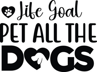 Obraz premium Dog SVG | Cute Puppy Paw Print | Cricut Cut File