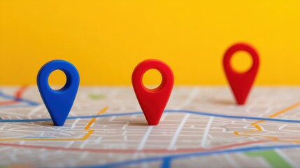 Optimizing ecommerce order delivery package icons on route maps for efficient logistics