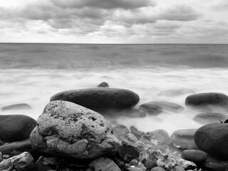 rocks on the sea