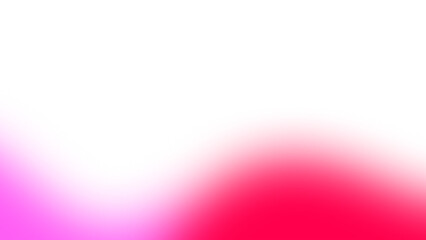 Abstract gradient red pink glowing retro shape element