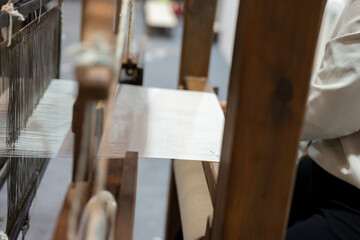 Traditional Turkish Şile Cloth Weaving