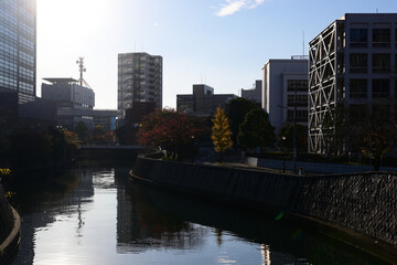 Obraz premium 都川 千葉県千葉市