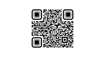 Qr code scan for information access in silhouette