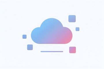 cloud computing concept illustration