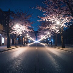 street in the night