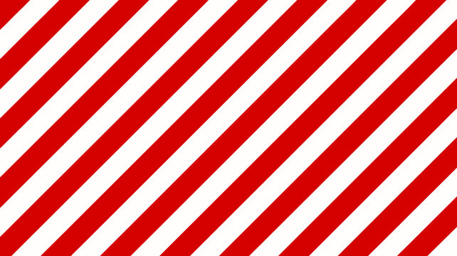 Red and white striped background. Classic christmas background with red and white diagonal stripes in a candy cane style.