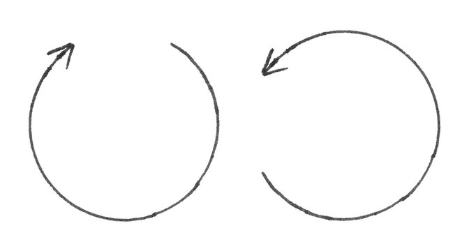 Arrow. Realistic rough black marker. Set of ink lines. The doodle is drawn on a white isolated background with a black marker. Hand painted. Black marker on paper isolated on white background - Powered by Adobe