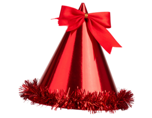 Firefly_jungle leave plant isolated include clipping path on white background - Firefly_red party hat isolated on transparent background (3)