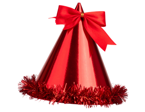 Firefly_jungle leave plant isolated include clipping path on white background - Firefly_red party hat isolated on transparent background (3)