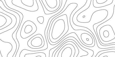 Topographic map. Contour abstract background. Modern design with White background with topographic wavy pattern design. 