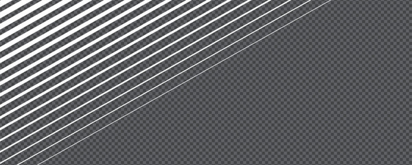 Naklejka premium Gradient transition lattice with clean diagonal line gradation and stripe vector texture. Transparent bg highlights contrast spacing for minimal abstract geometry.