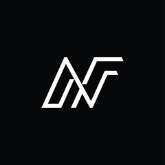 Abstract Letter N Logo