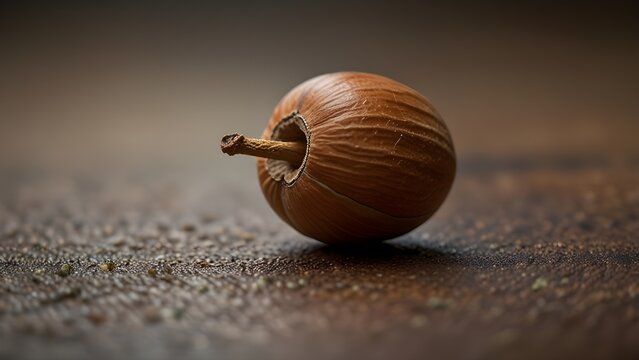 Single hazelnut
