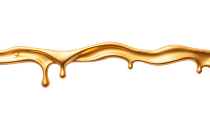 Golden liquid flowing glossy texture smooth shiny artistic design abstract background luxury fluid motion decorative element