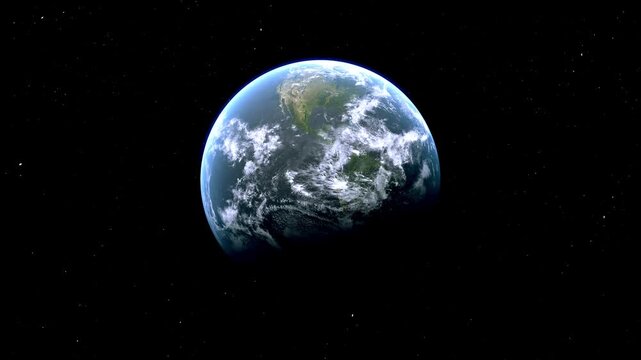 Texas State Map Zoom (USA) from Space to Earth with Nametag and Pin	