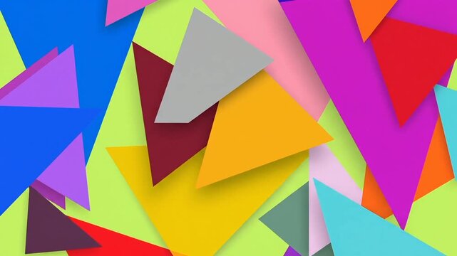 abstract background with colorful triangles, colorful futuristic triangle shapes design, abstract background with vibrant colorful geometric triangles, modern triangular pattern in bright colors