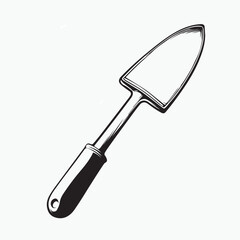 garden tools isolated on white
