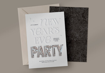 New Year&rsquo;s Eve Party Invitation