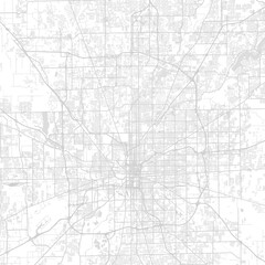 Indianapolis City Map a subtle grid of precise linework reveals the s underlying blueprint in this monochrome composition begin of sentence, emphasizing refined linework, with balanced composition.