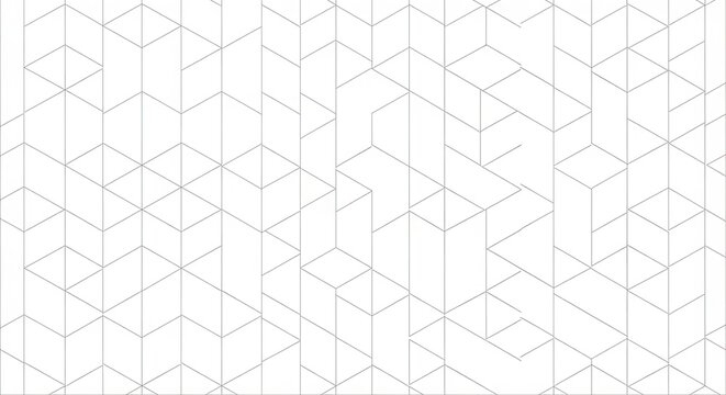 Abstract geometric wireframe pattern