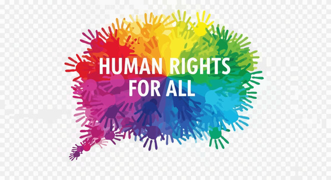 Vibrant Advocacy: A Colorful Expression of Human Rights for Global Equality and Inclusion