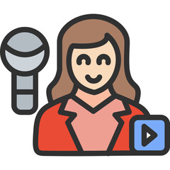Live Broadcast Icon