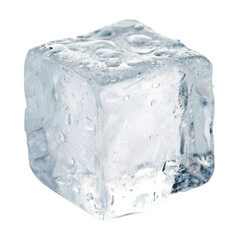 Obraz premium ice cube isolated on white background